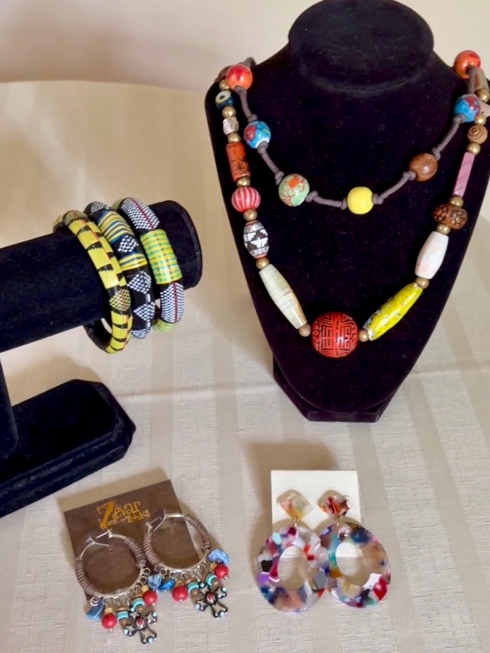 Choose your Boho bundle. 3 bracelets, 2 necklaces or 2 pair earrings
